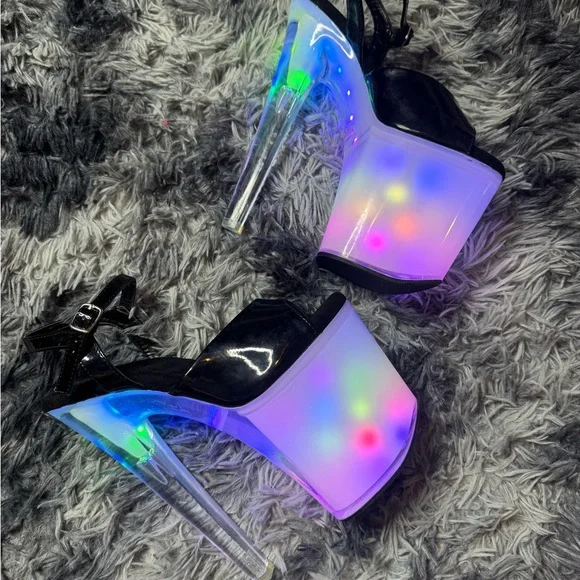 Pleaser Heels Discolite-809 size 9 - Picture 1 of 12